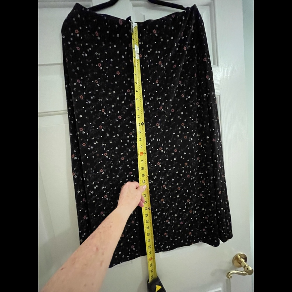 Skirtology maxi skirt, 2” wide elastic waistband.